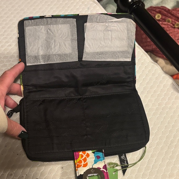 Vera Bradley Multicolor Floral Quilted Wallet - Picture 2 of 4